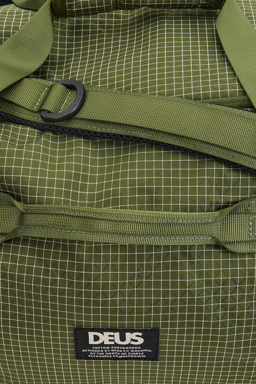 DEUS - PEYTON DUFFLE - PINE GREEN