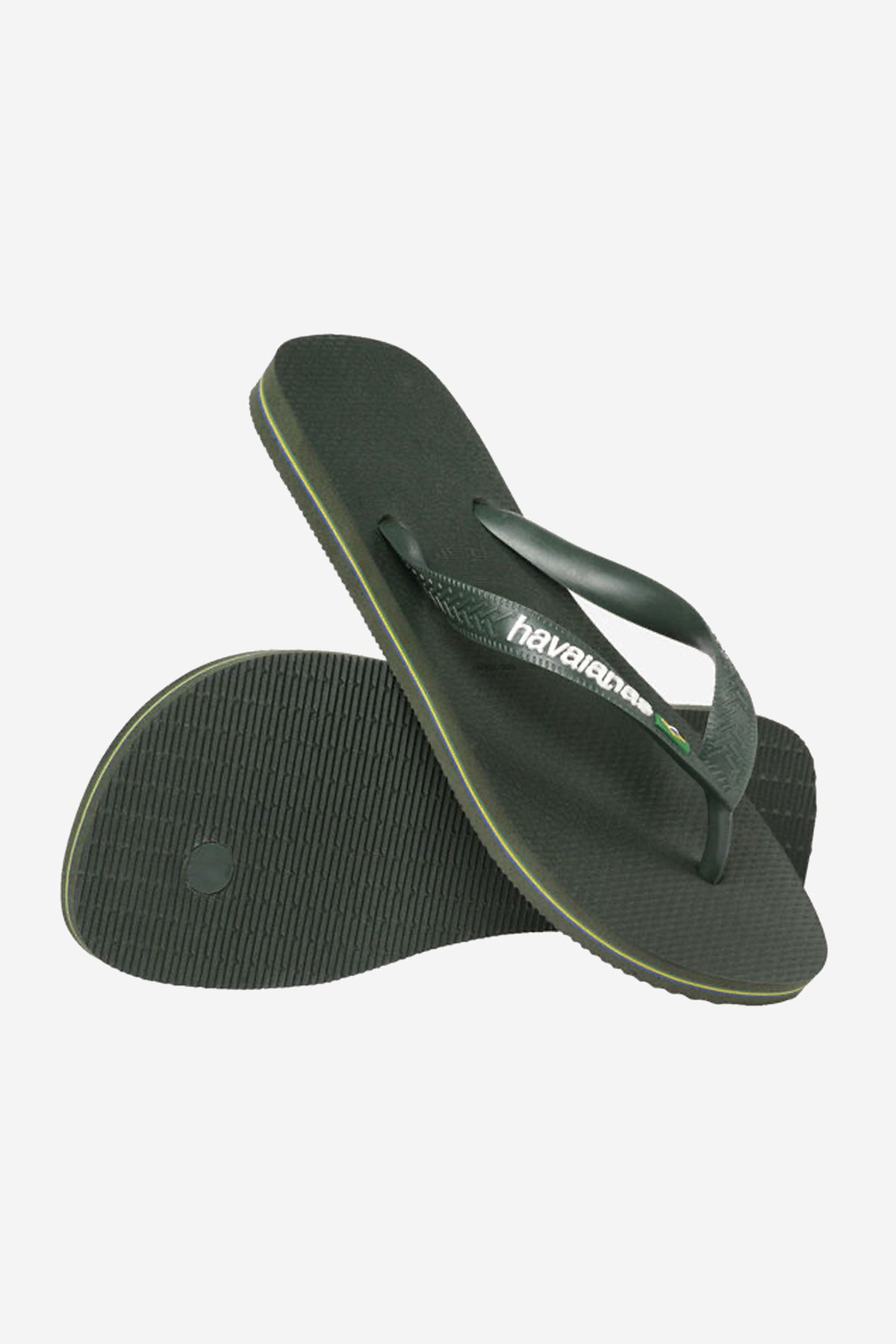 HAVAIANAS - BRASIL LOGO - GREEN OLIVE - MAN