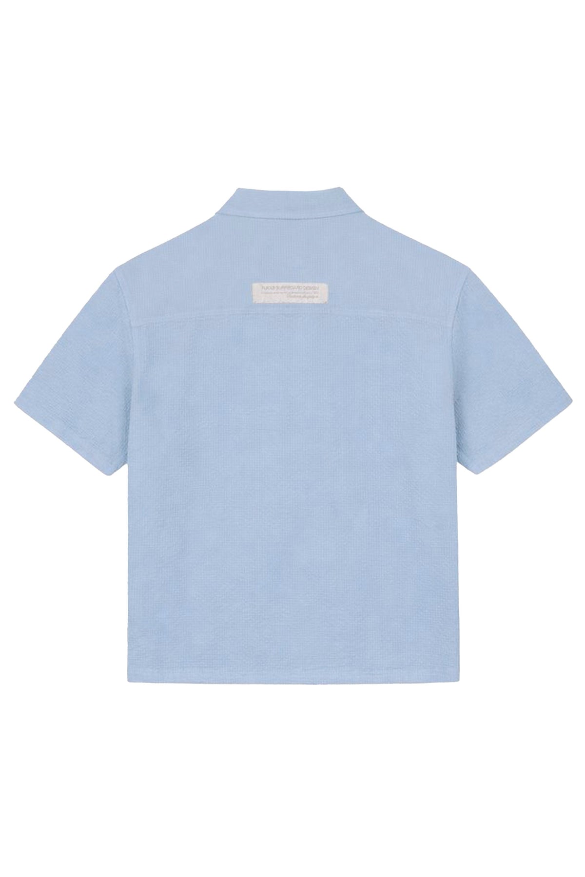 PUKAS - SKY TEXTURE SHIRT - SKY BLUE