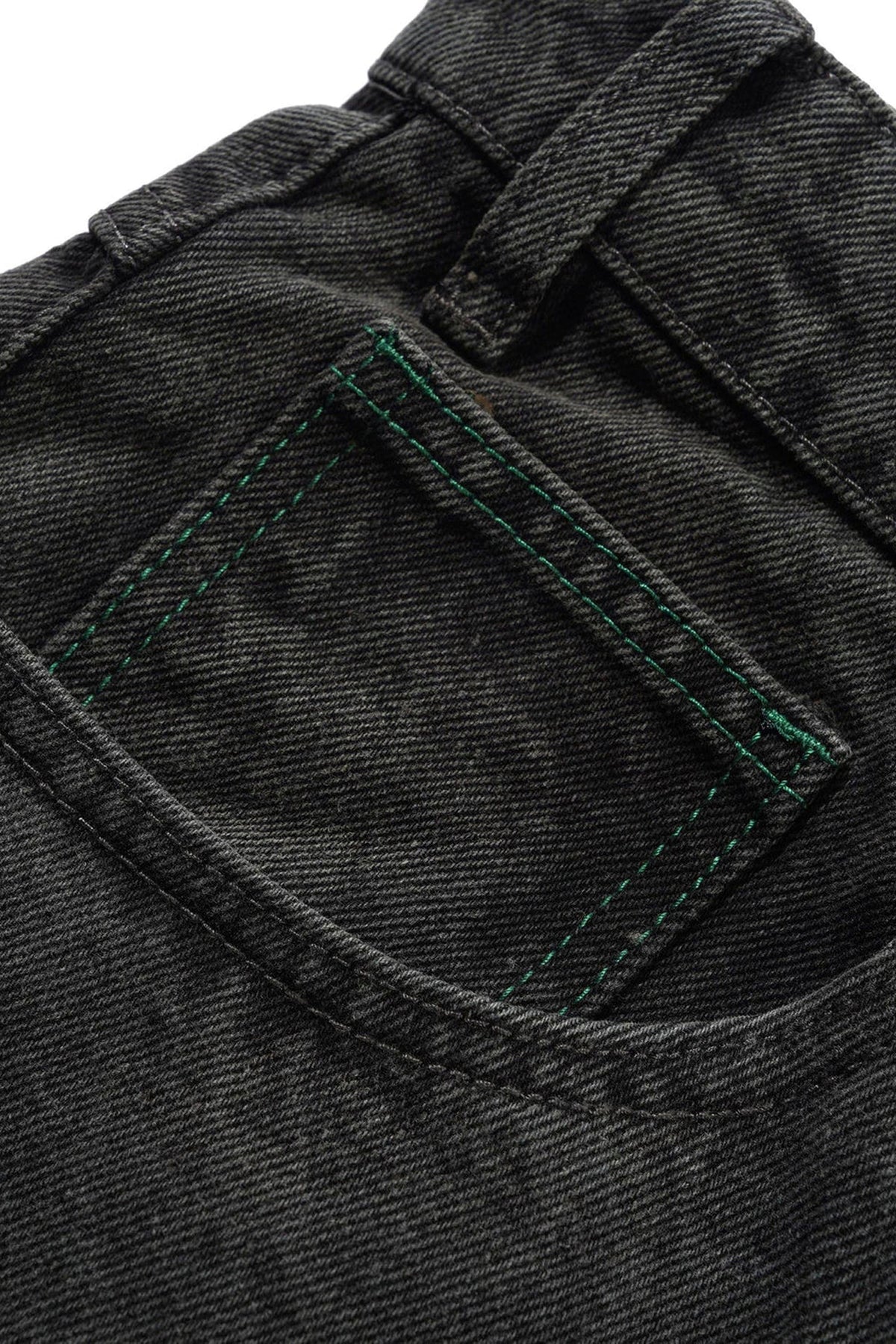 BUTTER - GARAGE DENIM SHORTS - FADED BLACK
