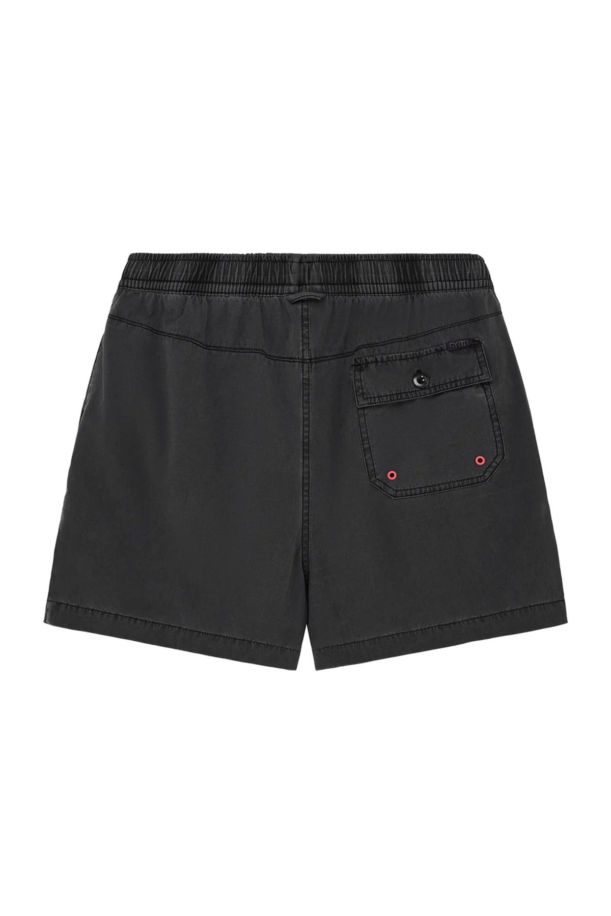 DEUS - SANDBAR GARMENT DYED MESH SHORT - ANTHRACITE