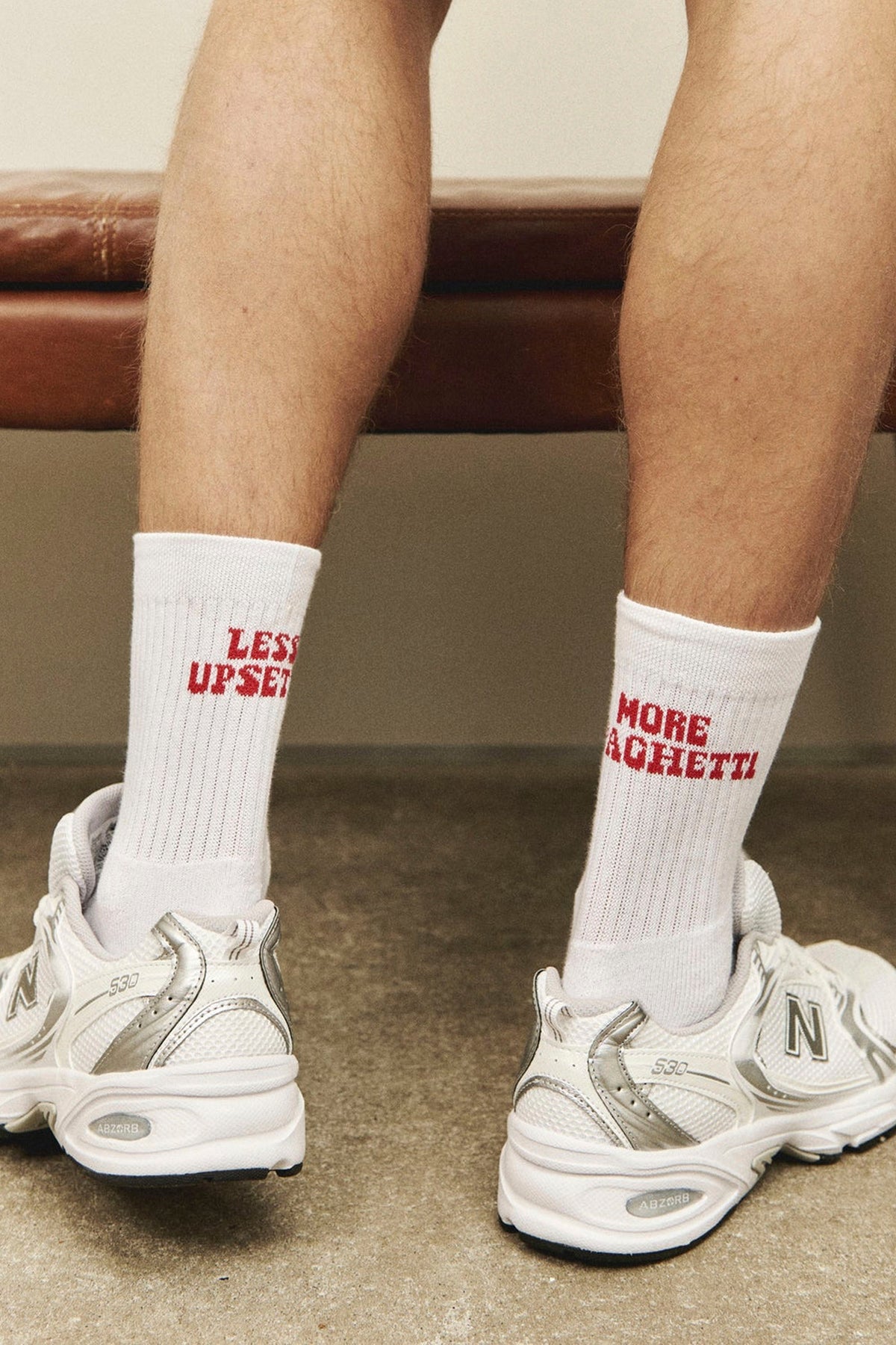 ON VACATION - LESS UPSETTI TENNIS SOCKS