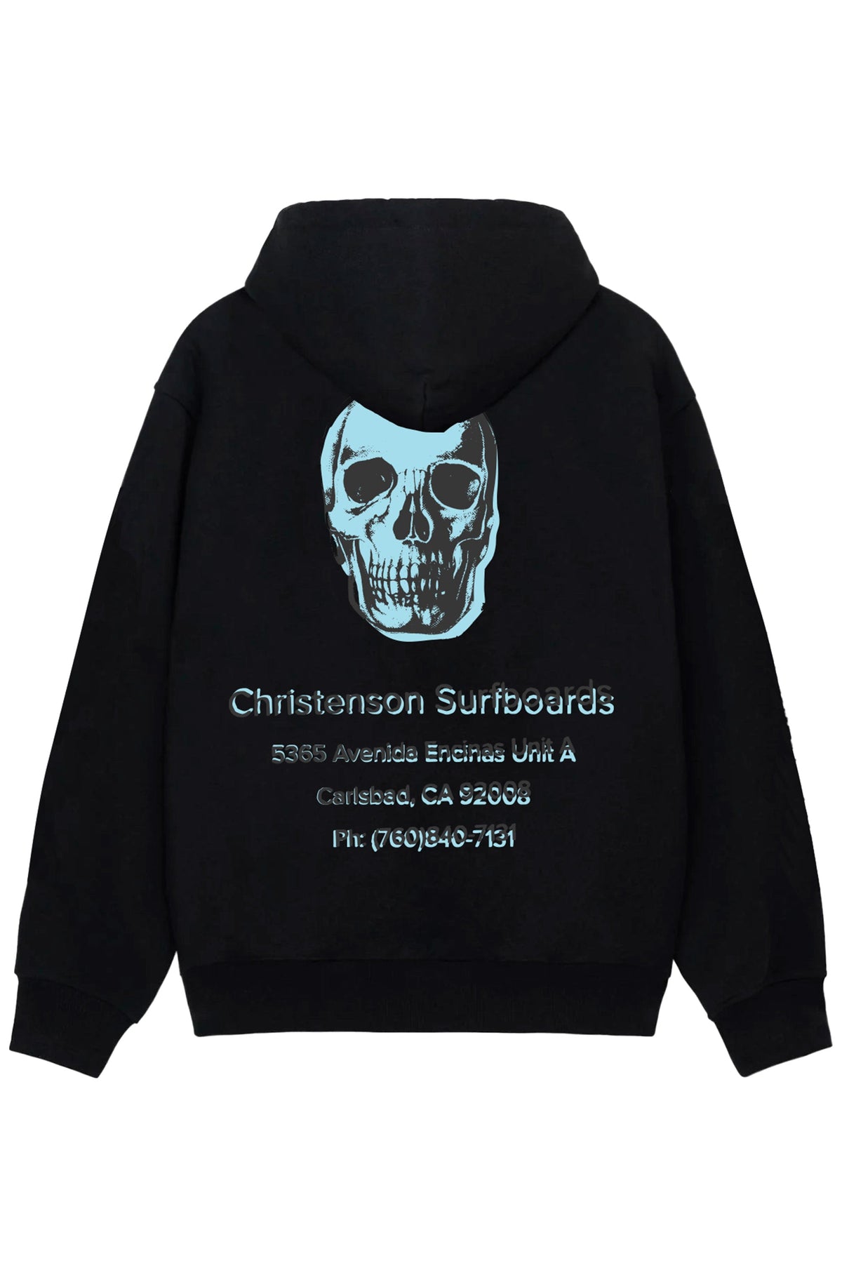 CHRISTENSON - CHRISTENSON 5365 AVENIDA ENCINAS HOODIE - BLACK