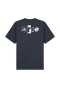 ARTE - BACK COLLGE T-SHIRT - NAVY