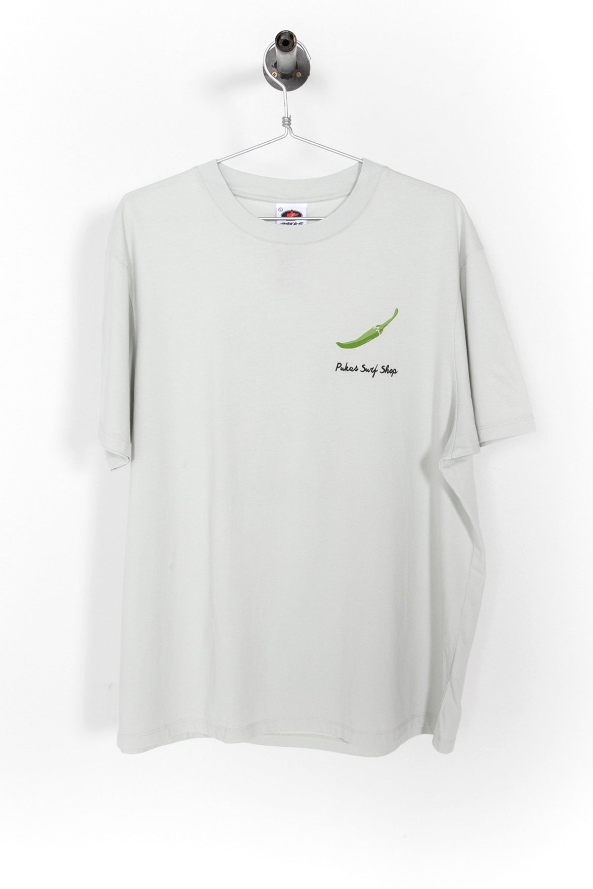PUKAS SURF SHOP - PIPARRA TEE - ICE GREY - MAN