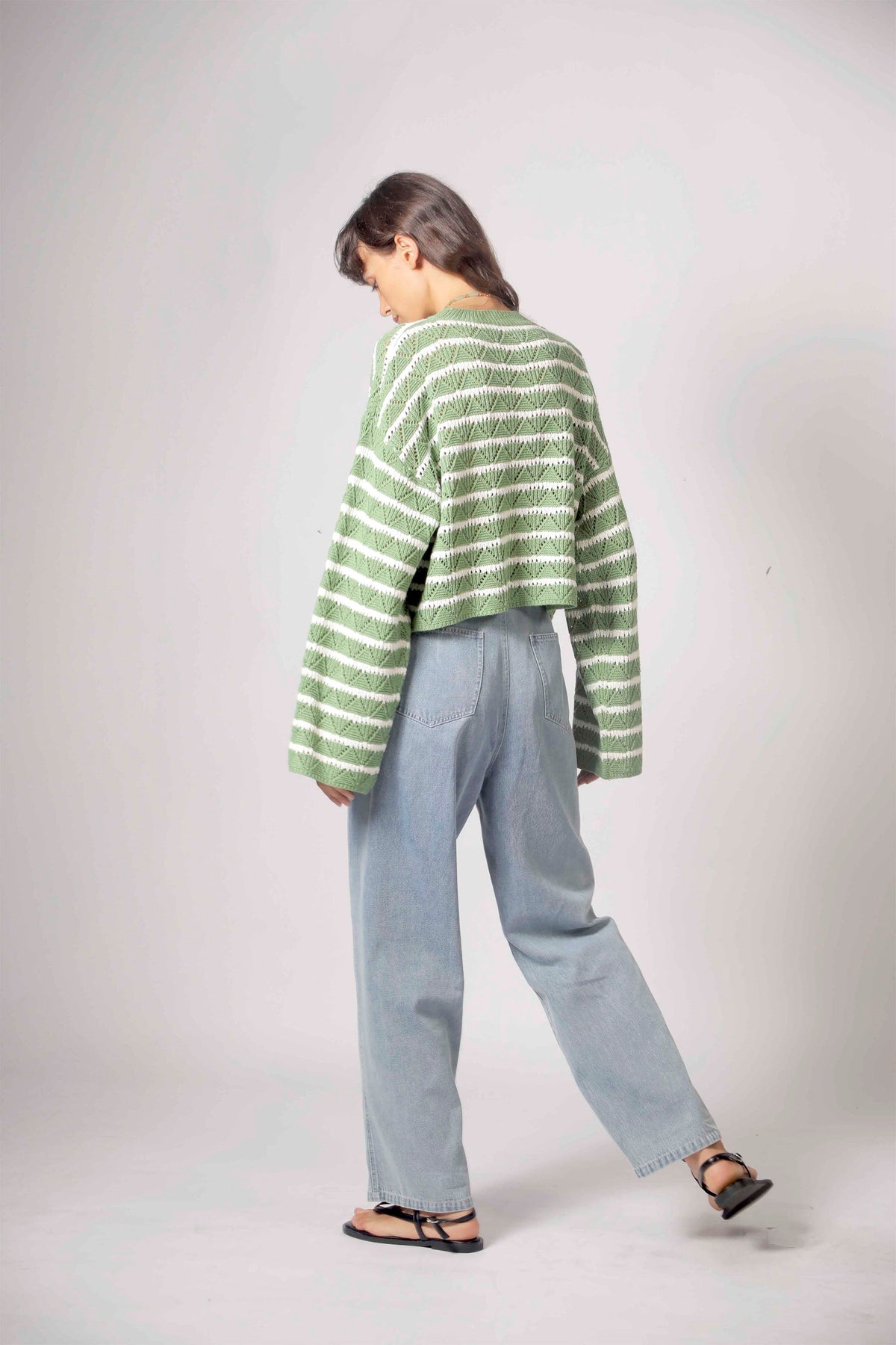 THE KORNER - STRIPED SWEATER