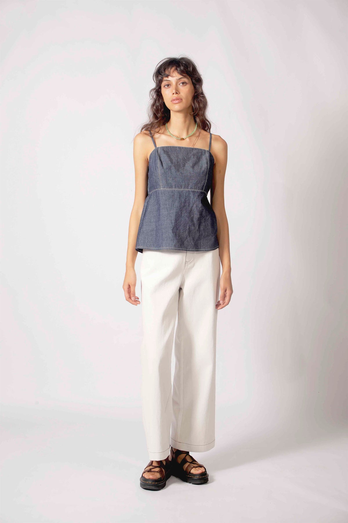 THE KORNER - DENIM TOP