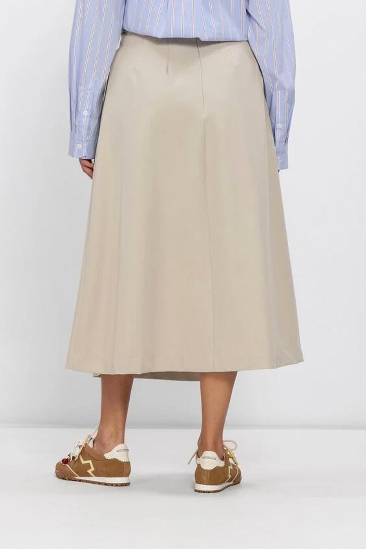 CO´COUTURE - LUNACC BELT PLEAT SKIRT