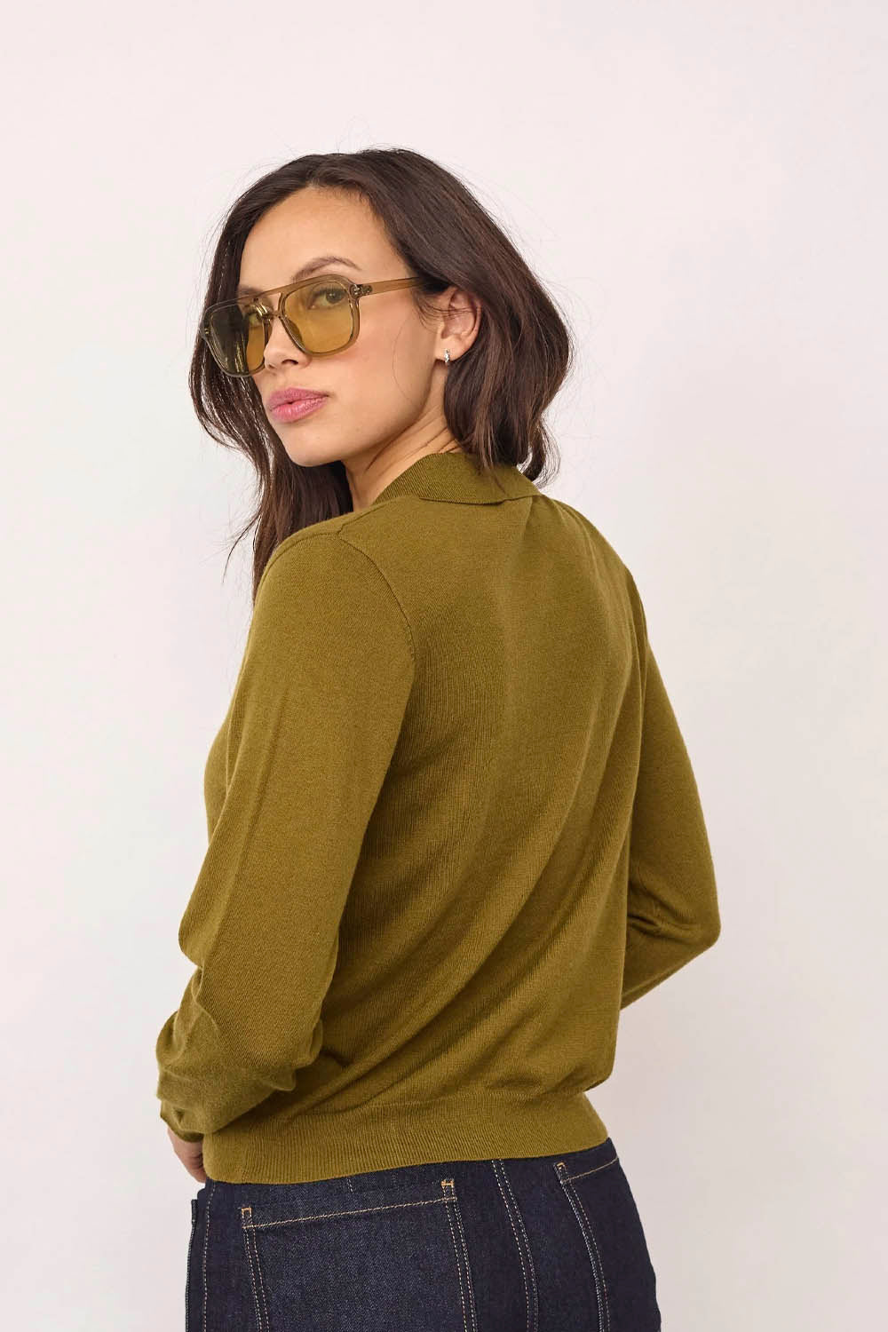 CO´COUTURE - CORYCC PADDED POLO KNIT